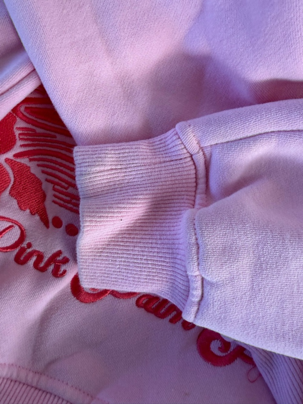 Girls' Pink Palm “Everything Comes in Waves” Hoodie - Picture 3 of 5